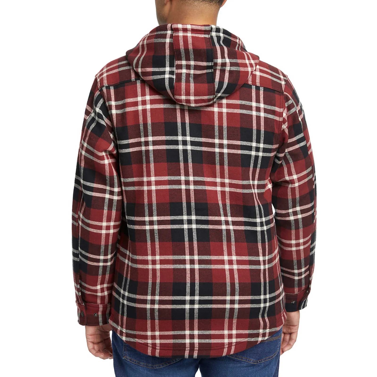 Wolverine Bucksaw Bonded Shirt Jac Garnet Plaid Discount