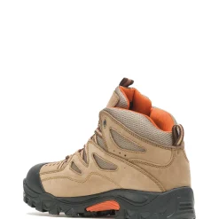 Wolverine Durant Waterproof Steel-Toe Work Boot Light Brown/Orange Shop