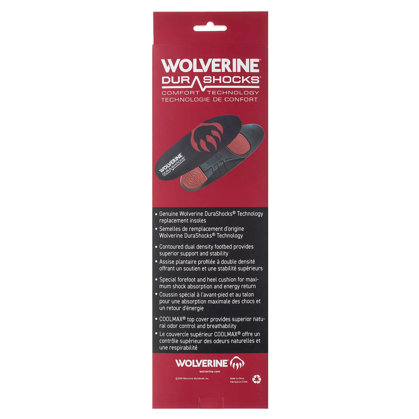 Wolverine DuraShocks® Insoles Black Cheap