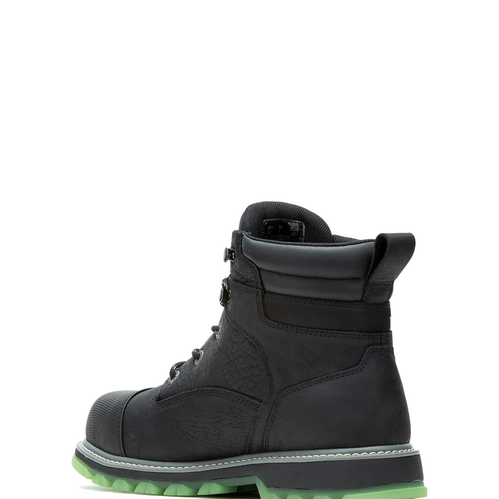 Wolverine Floorhand LX Cap-Toe Steel-Toe 6" Work Boot Black Sale