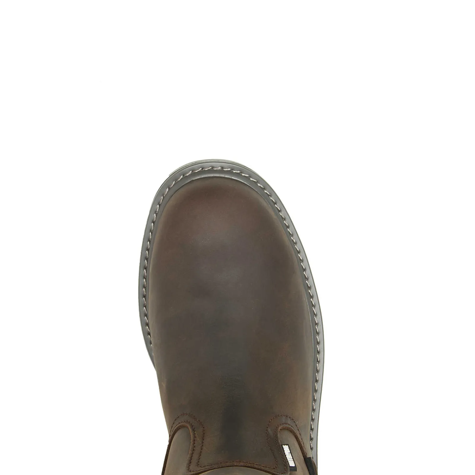 Wolverine Floorhand Met-Guard Steel-Toe Wellington Work Boot Dark Brown Cheap