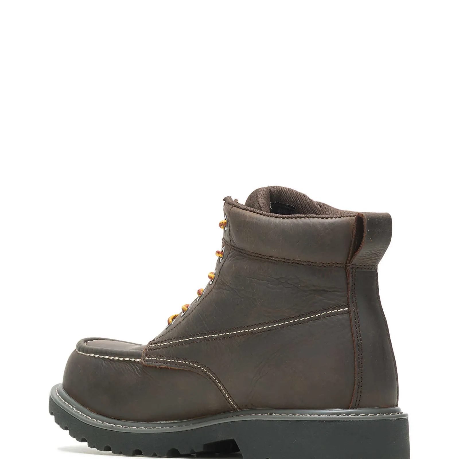 Wolverine Floorhand Moc-Toe 6" Steel-Toe Work Boot Dark Brown Sale