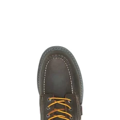 Wolverine Floorhand Moc-Toe 6" Steel-Toe Work Boot Dark Brown Sale