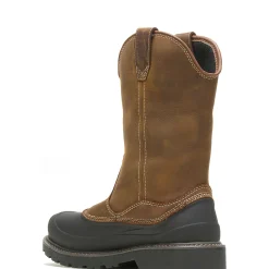 Wolverine Floorhand Swamp Steel-Toe Work Wellington Dark Brown Online