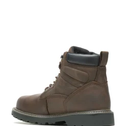 Wolverine Floorhand Waterproof 6" Work Boot Dark Brown New