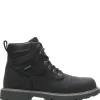 Wolverine Floorhand Waterproof Steel-Toe 6" Work Boot Black Shop