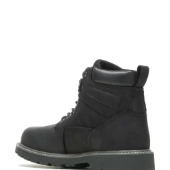Wolverine Floorhand Waterproof Steel-Toe 6" Work Boot Black Shop