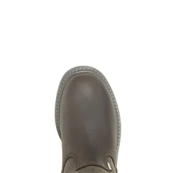 Wolverine Floorhand Waterproof Steel-Toe 10" Wellington Dark Brown Discount