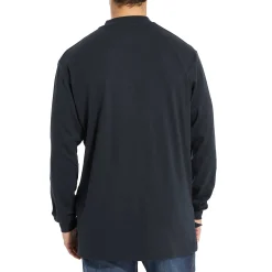 Wolverine FR Long Sleeve Henley Navy New