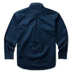 Wolverine FR Twill Long Sleeve Shirt Navy Best