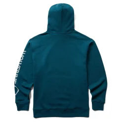 Wolverine Graphic Hoody- Sleeve Logo Ink Blue Discount
