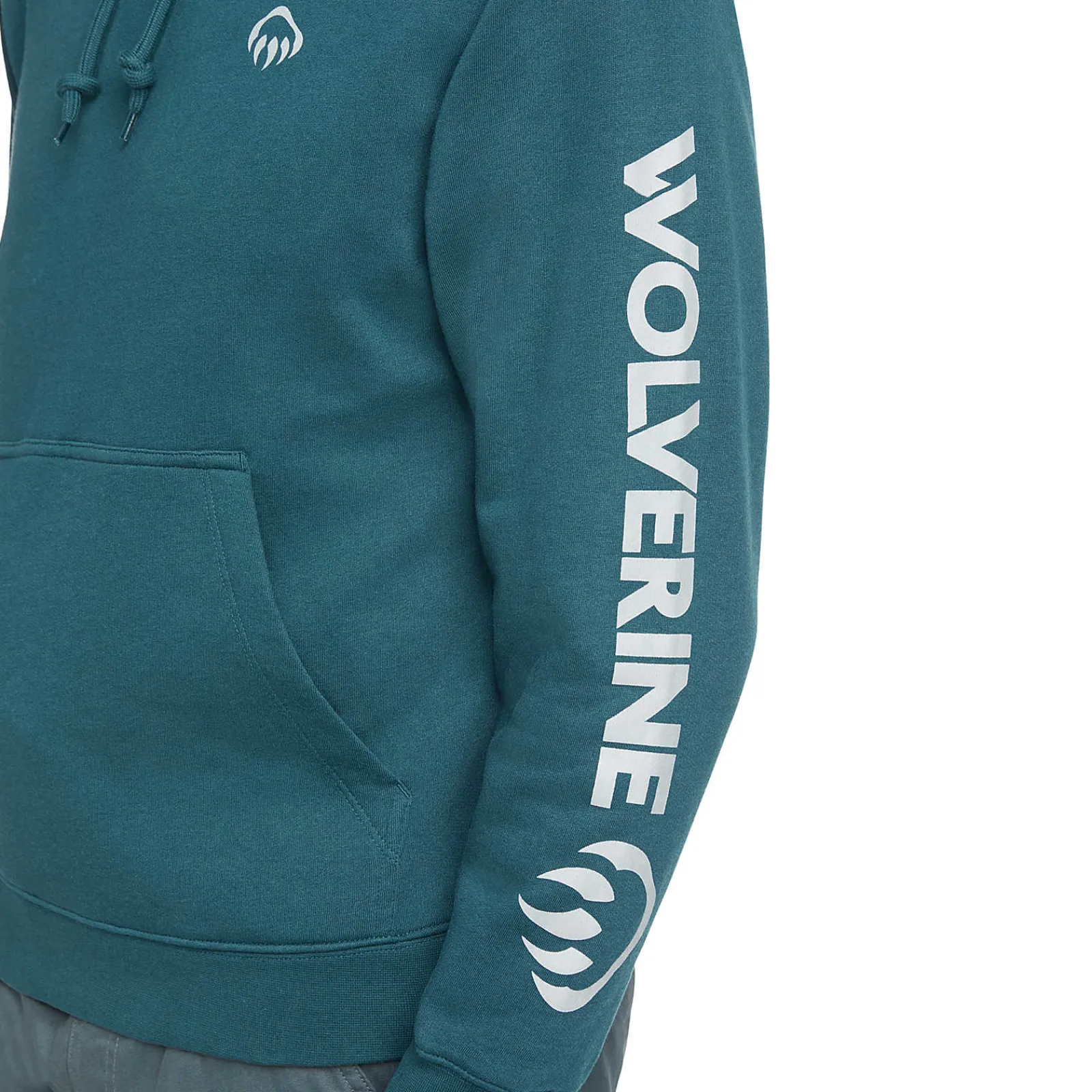 Wolverine Graphic Hoody- Sleeve Logo Ink Blue Discount