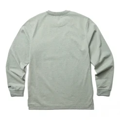 Wolverine Guardian Cotton™ Long Sleeve Pocket Tee Light Grey Heather Cheap