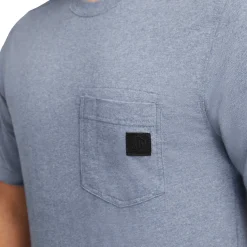 Wolverine Guardian Cotton&trade; Pocket Tee Blue Heather Fashion