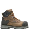 Wolverine Hellcat UltraSpring&trade; Heavy Duty 6" CarbonMAX&reg; Work Boot Brown Cheap