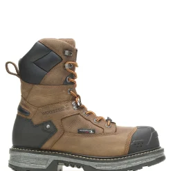 Wolverine Hellcat UltraSpring&trade; Heavy Duty 8" CarbonMAX&reg; Work Boot Brown New