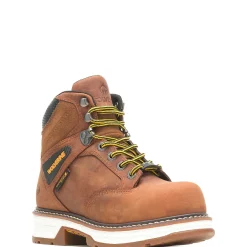 Wolverine Hellcat UltraSpring&trade; CarbonMAX&reg; 6" Work Boot Brown Hot