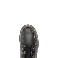 Wolverine I-90 DuraShocks® Moc-Toe 6" Work Boot Black/White Fashion