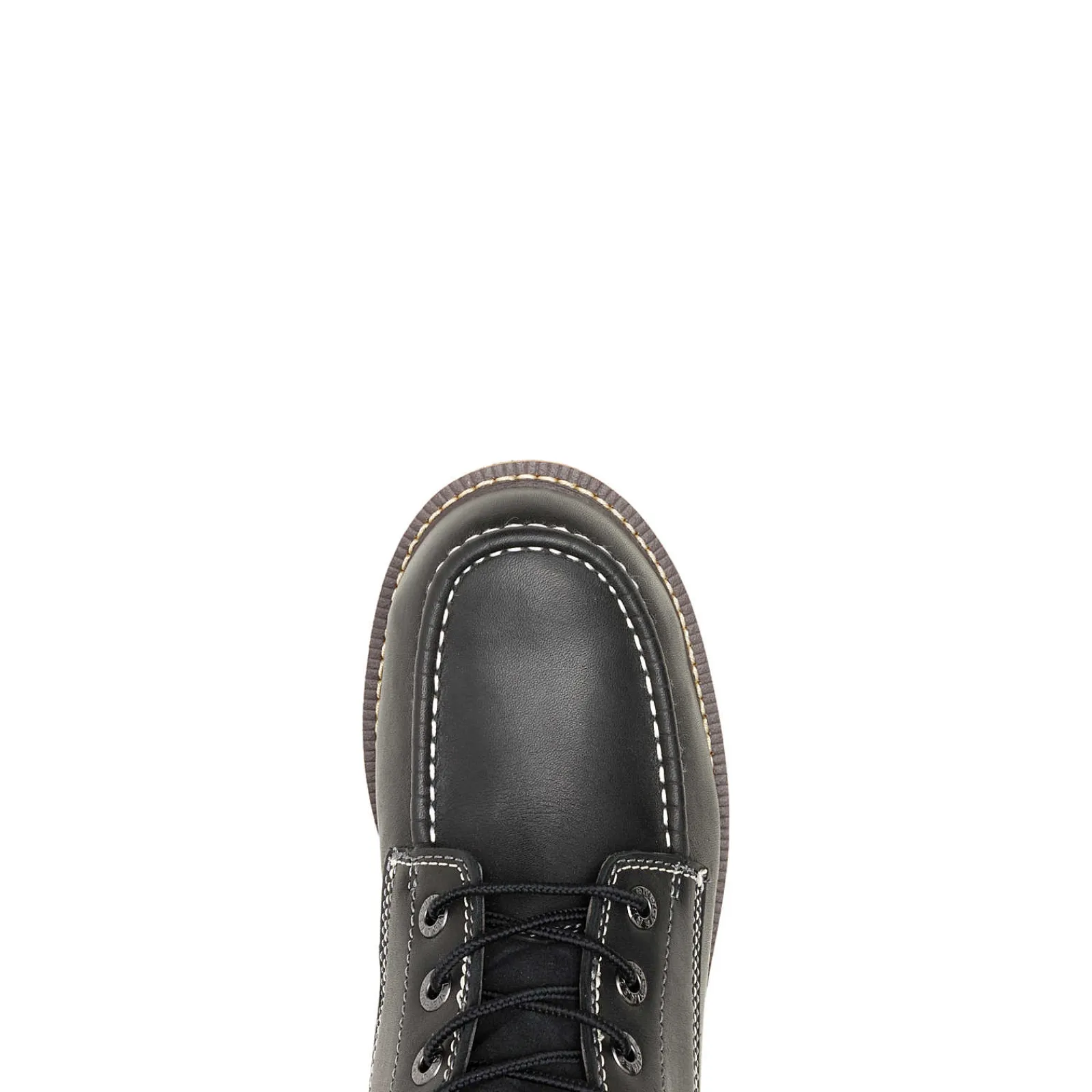 Wolverine I-90 DuraShocks® Moc-Toe 6" Work Boot Black/White Fashion
