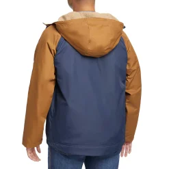 Wolverine I-90 Sherpa Lined Rain Jacket Navy Cheap
