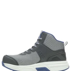 Wolverine JumpStart Mid EnergyBound Carbon Safety Toe Charcoal/Blue Fashion