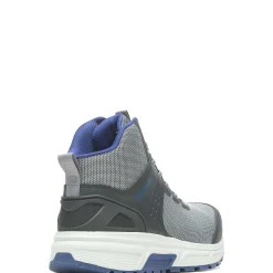 Wolverine JumpStart Mid EnergyBound Carbon Safety Toe Charcoal/Blue Fashion