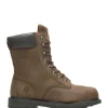 Wolverine McKay Waterproof Steel-Toe 8&rdquo; Work Boot Brown Online