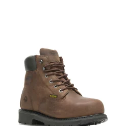 Wolverine McKay Waterproof Steel-Toe 6&rdquo; Work Boot Brown Store