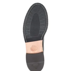 Wolverine 1000 Mile Plain-Toe Classic Boot Black Leather Fashion