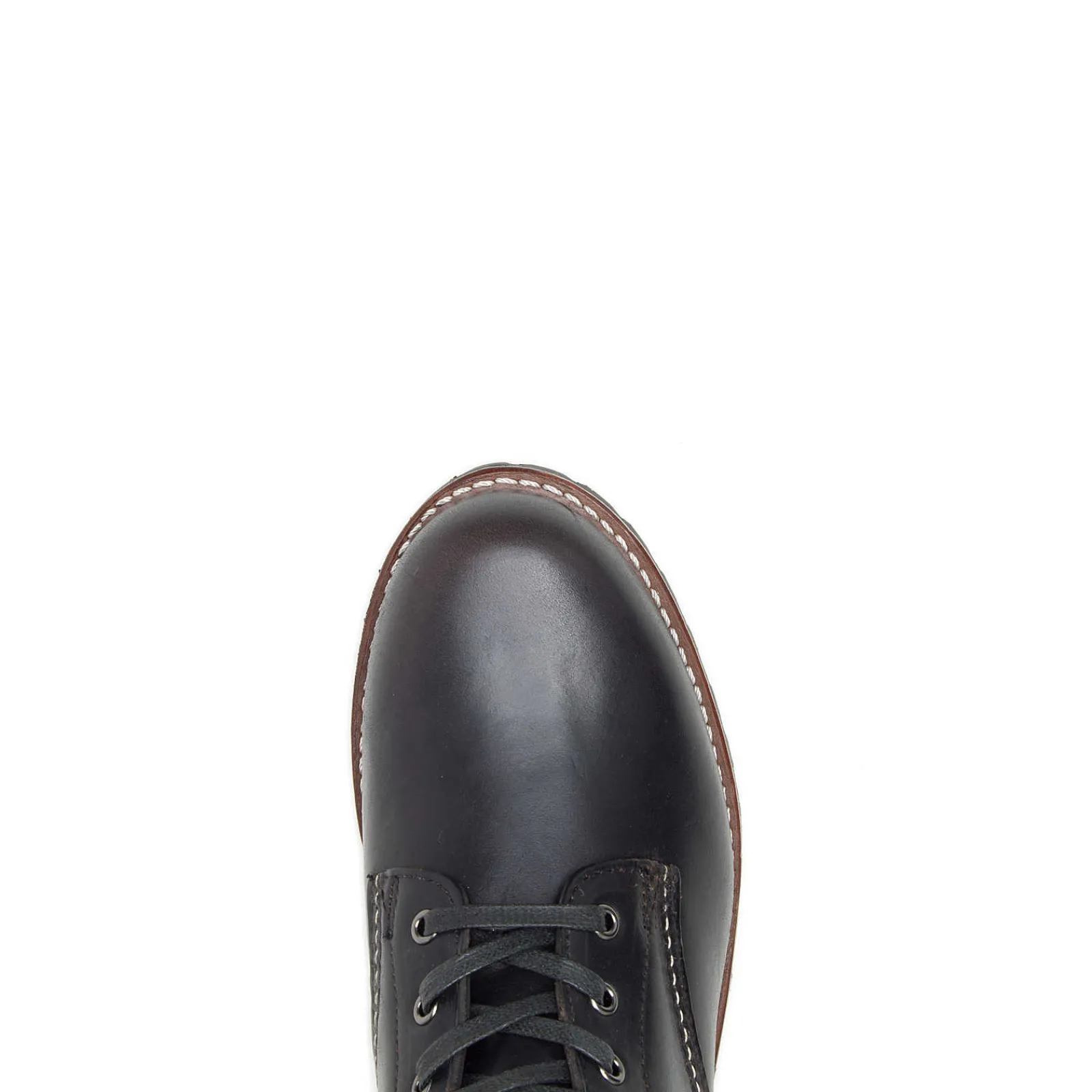 Wolverine 1000 Mile Plain-Toe Rugged Boot Black Fashion