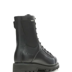 Wolverine 8" DuraShocks&reg; Lace-to-toe Side Zip Boot Black New