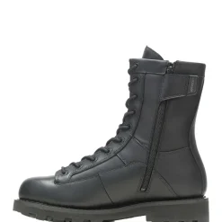 Wolverine 8" Lace-To-Toe DuraShocks Side Zip DRYGuard Black Discount