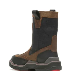 Wolverine Raider DuraShocks® Heavy Duty CarbonMAX® Work Wellington Brown Hot