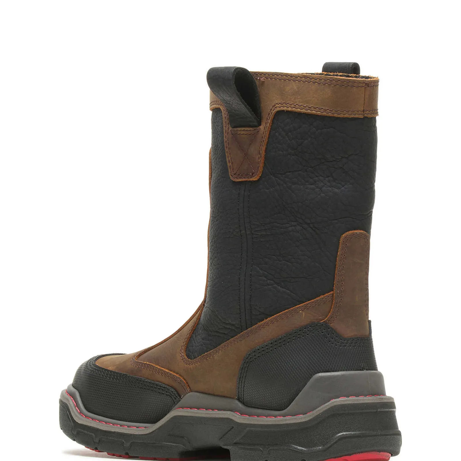 Wolverine Raider DuraShocks® Heavy Duty CarbonMAX® Work Wellington Brown Hot