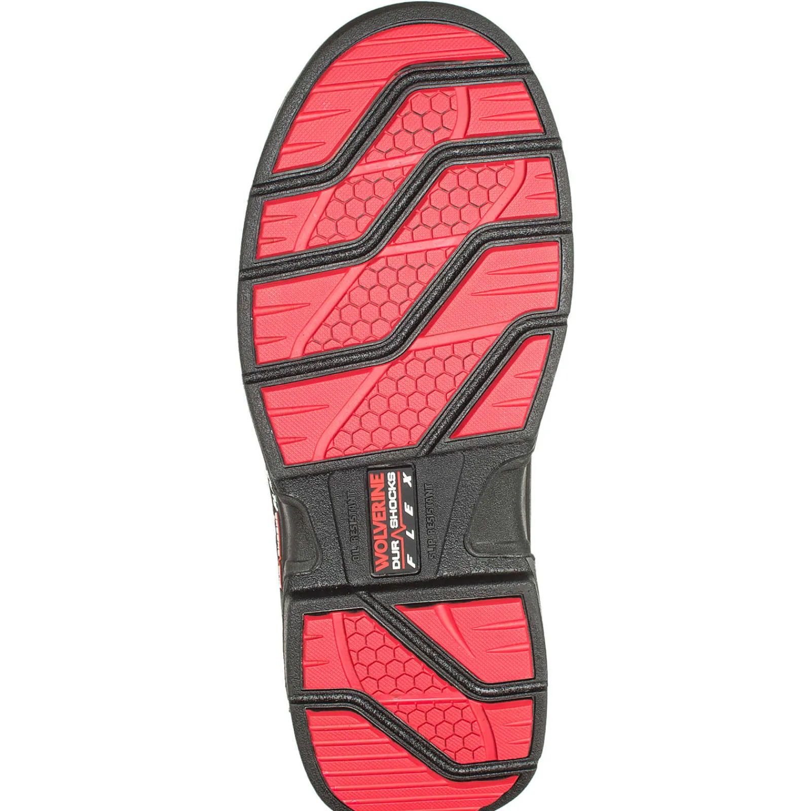 Wolverine Raider DuraShocks® Heavy Duty CarbonMAX® Work Wellington Brown Hot