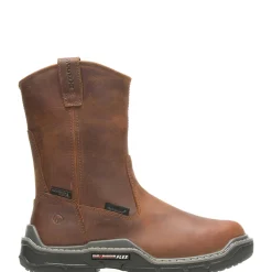 Wolverine Raider DuraShocks&reg; Waterproof Met-Guard CarbonMAX&reg; Work Wellington Peanut Discount
