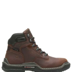 Wolverine Raider DuraShocks&reg; Waterproof 6" Work Boot Peanut Hot