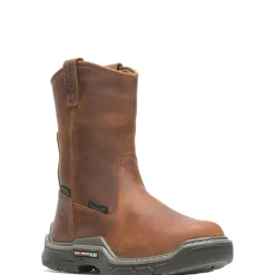 Wolverine Raider DuraShocks&reg; Waterproof Met-Guard CarbonMAX&reg; Work Wellington Peanut Discount