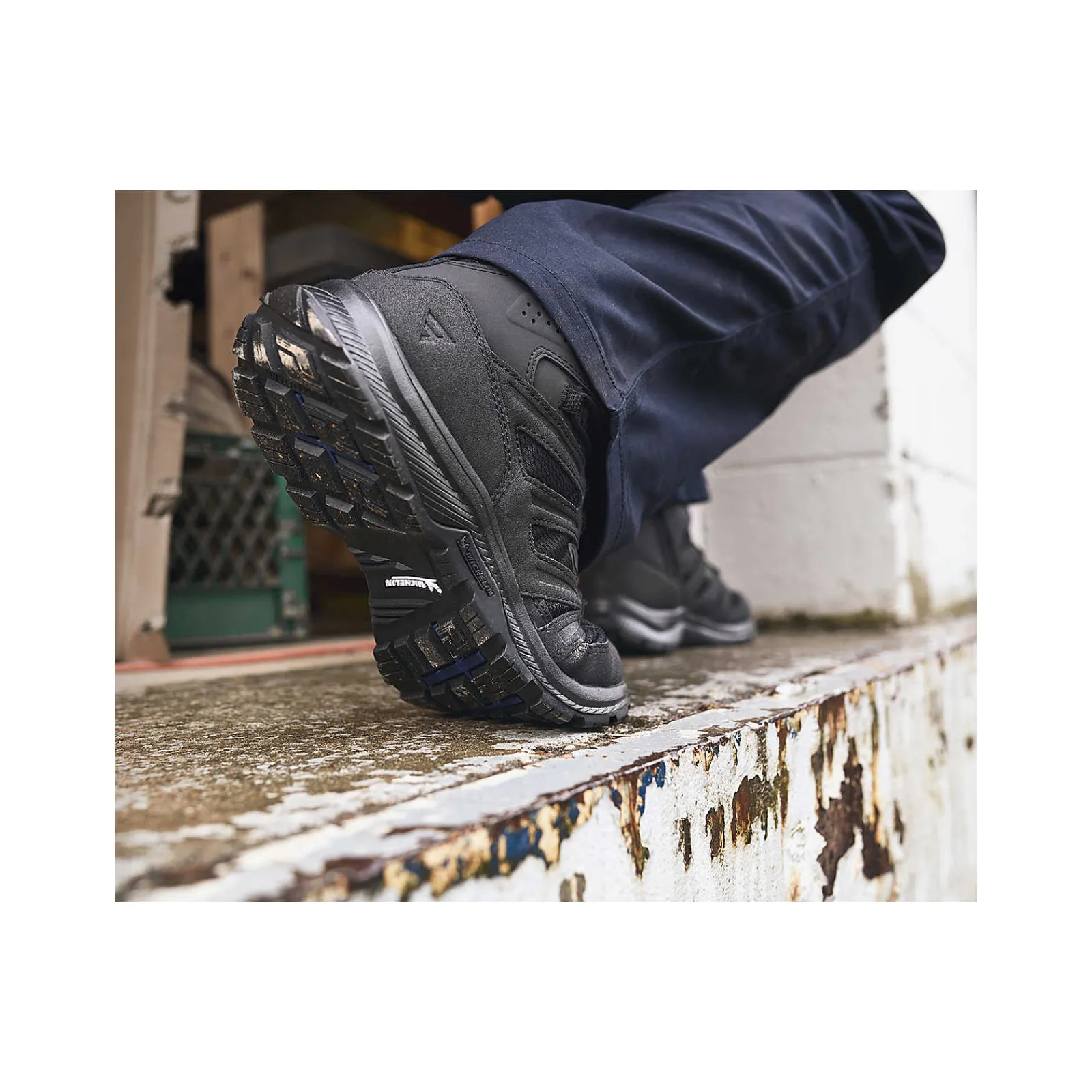 Wolverine RallyForce Tall Side Zip Black Shop