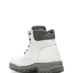Wolverine Ram Trucks Collection - Tradesman Safety Toe Work Boot White Clearance