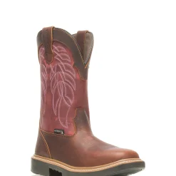 Wolverine Rancher DuraShocks&reg; CarbonMax&reg; Wellington Work Boot Peanut/Red Best