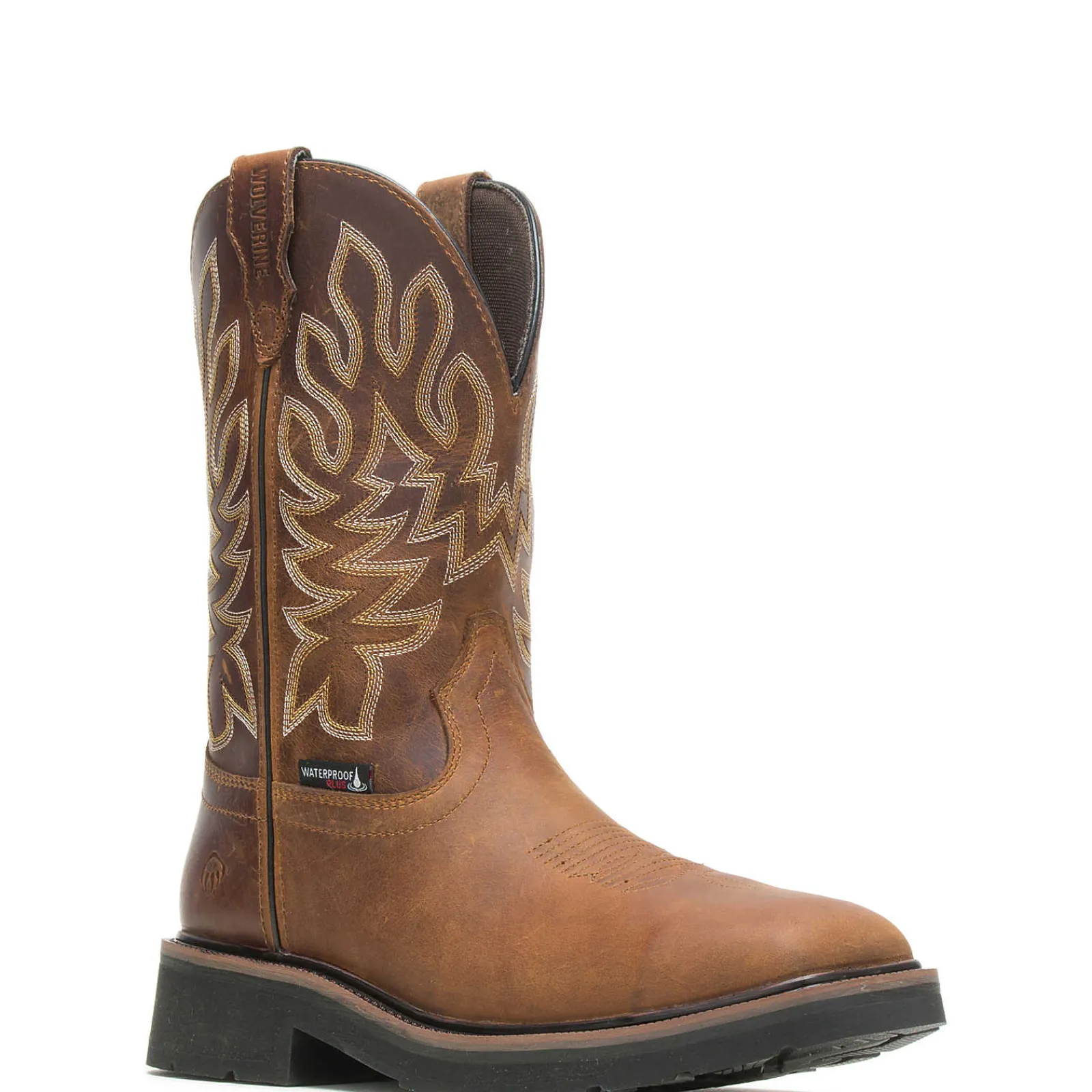 Wolverine Rancher Waterproof Steel-Toe Wellington Conker Store