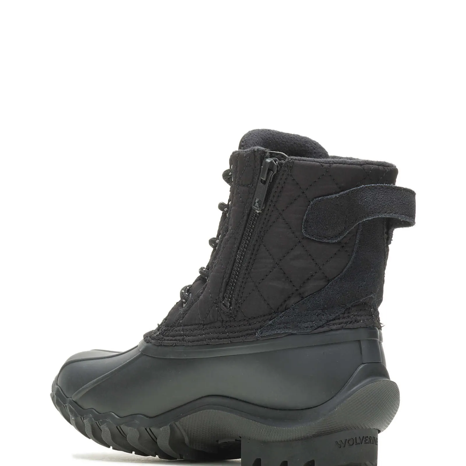 Wolverine Torrent Quilted Duck Boot Black Discount