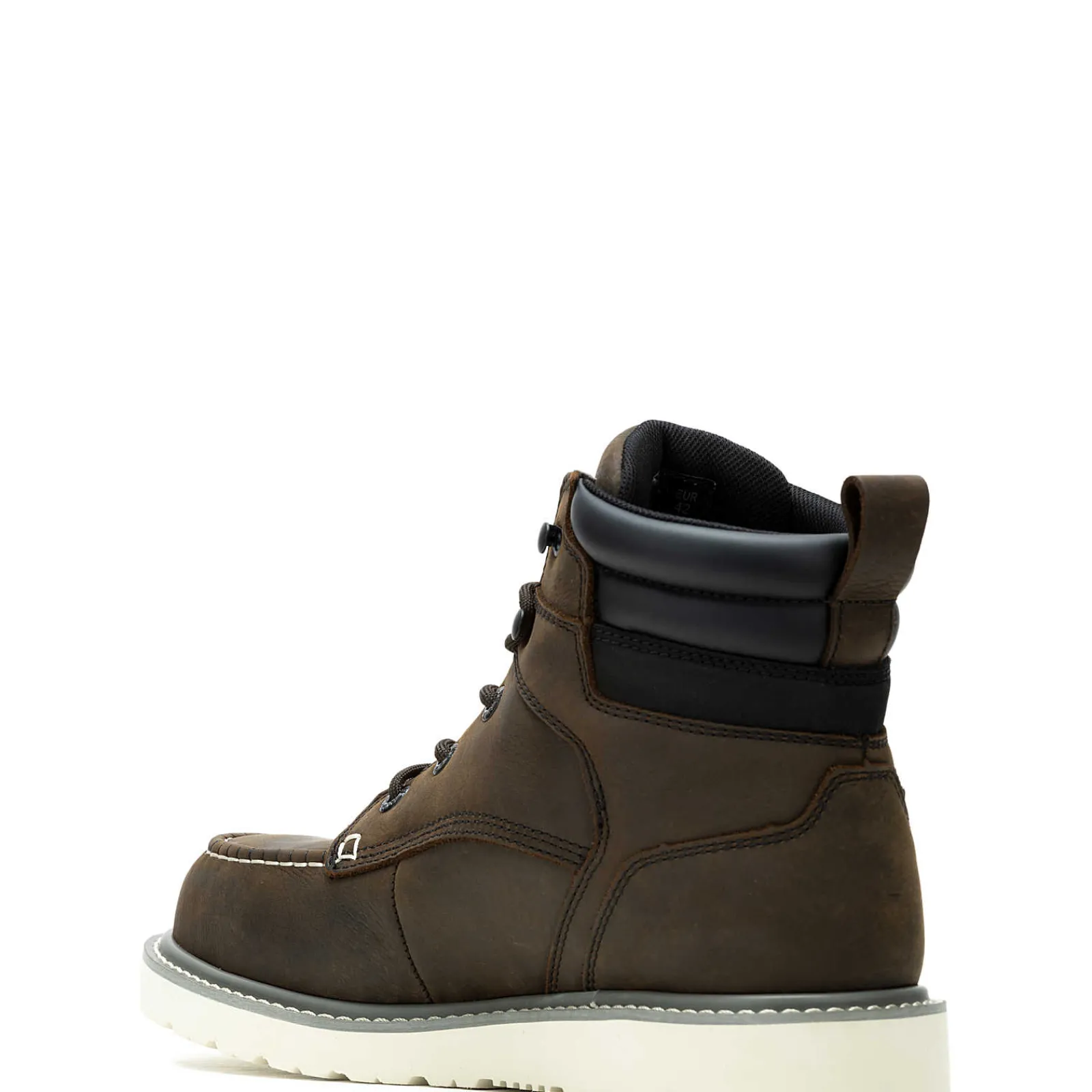 Wolverine Trade Wedge 6" Moc-Toe Work Boot Dark Brown Flash Sale