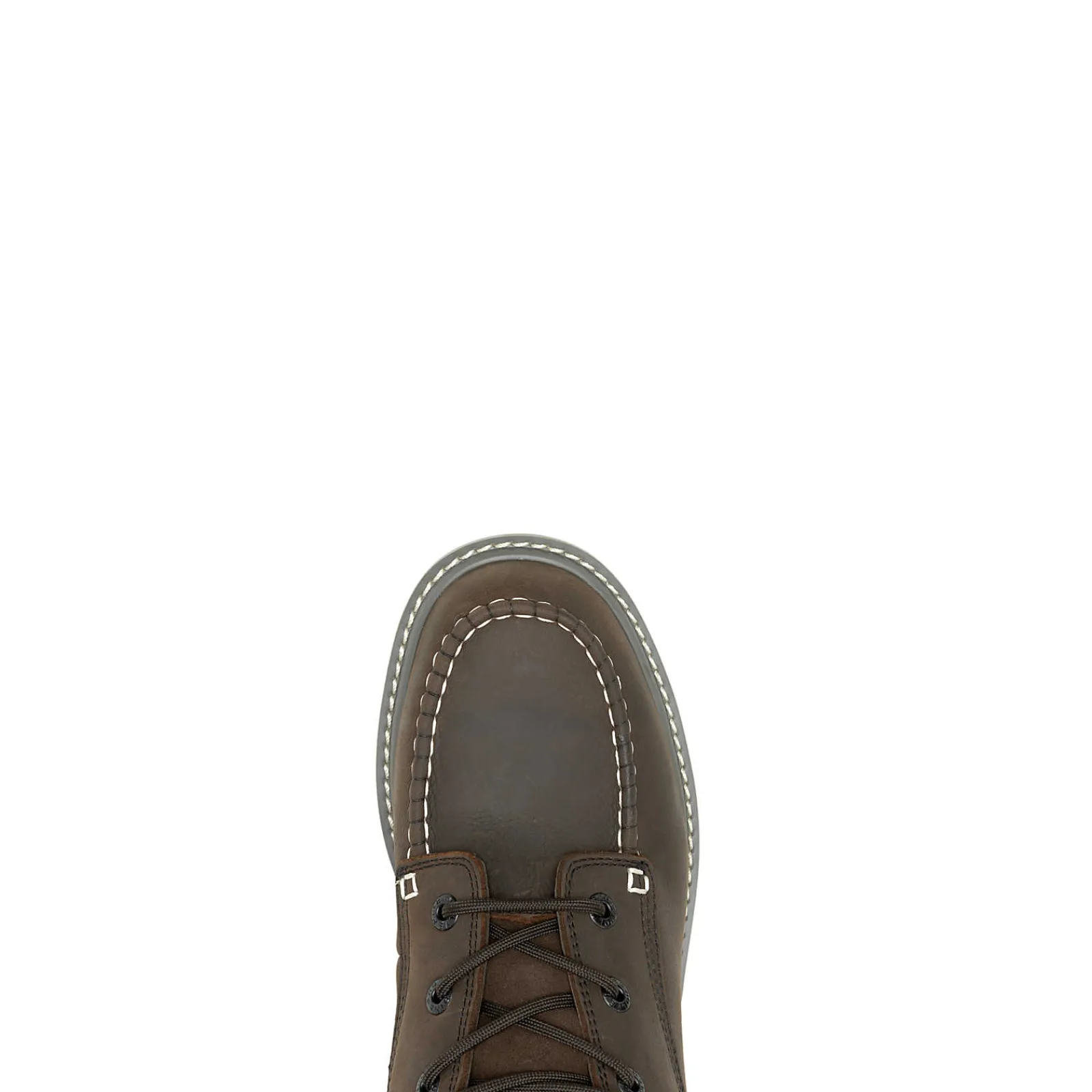 Wolverine Trade Wedge 6" Moc-Toe Work Boot Dark Brown Flash Sale