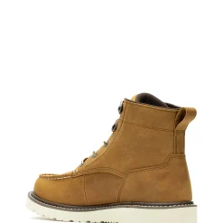 Wolverine Trade Wedge Unlined 6" Moc-Toe Work Boot Tan Store