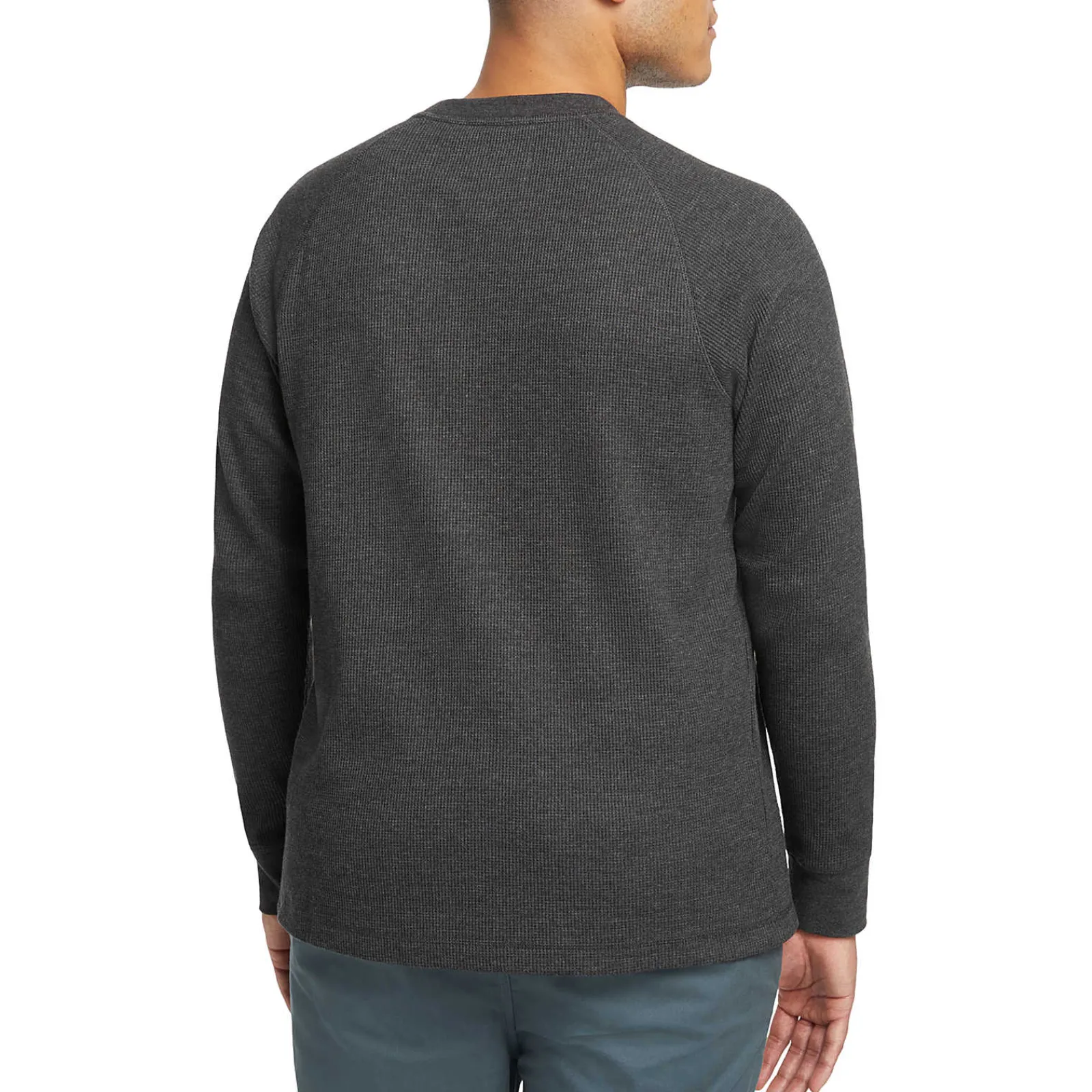 Wolverine Walden II Thermal Long Sleeve Tee Black Heather New