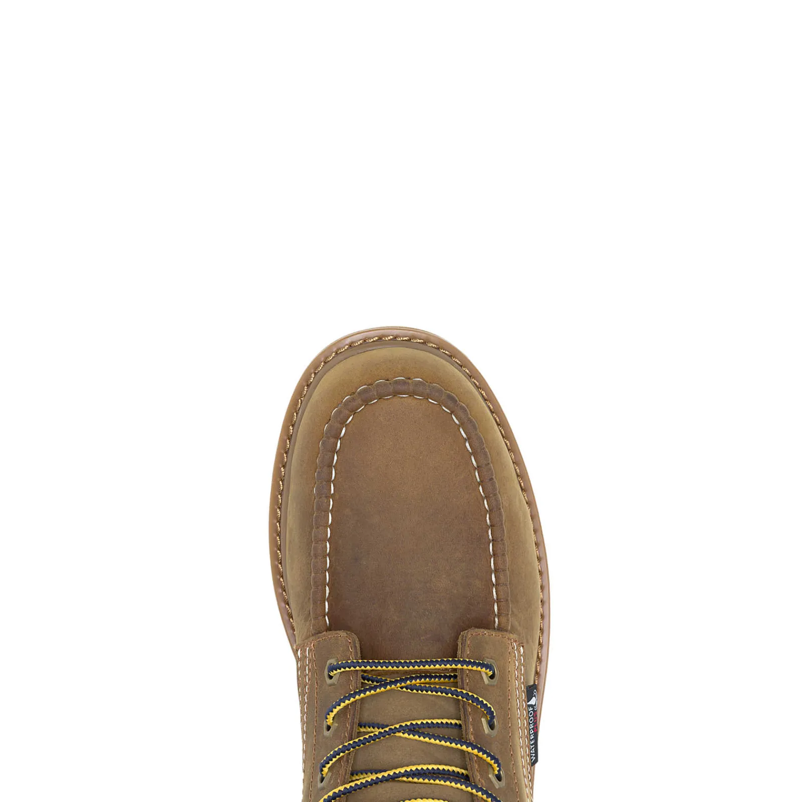 Wolverine X Valiant University Of Michigan Floorhand Moc Toe Work Boot Tan Discount